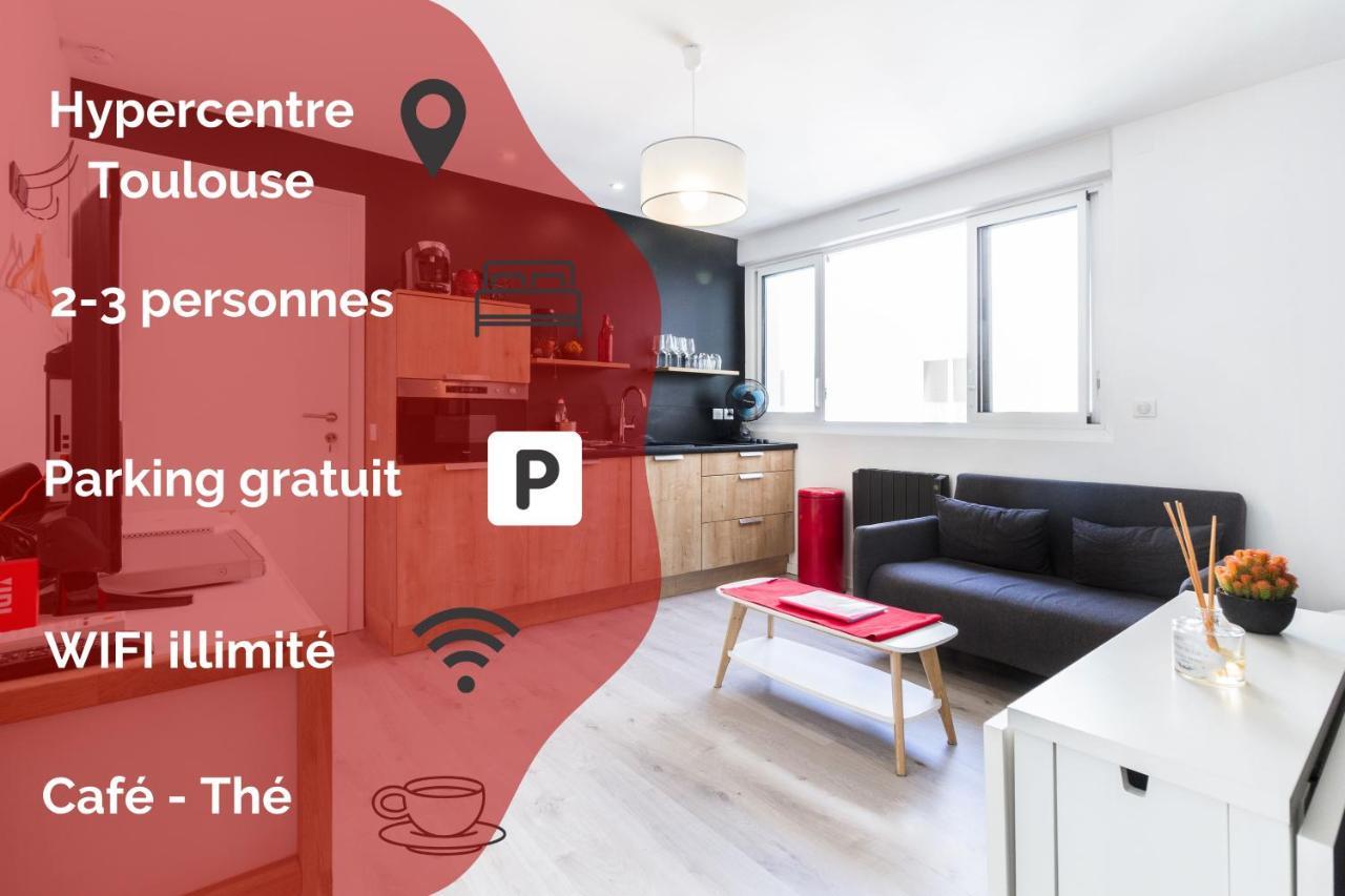 Le Bayard Jaune - Parking & Gare Sncf Toulouse Kültér fotó